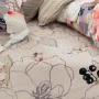 Fitted sheet HappyFriday White peonies Multicolour 105 x 200 x 32 cm by HappyFriday, Sheets and pillowcases - Ref: D1613775, ...