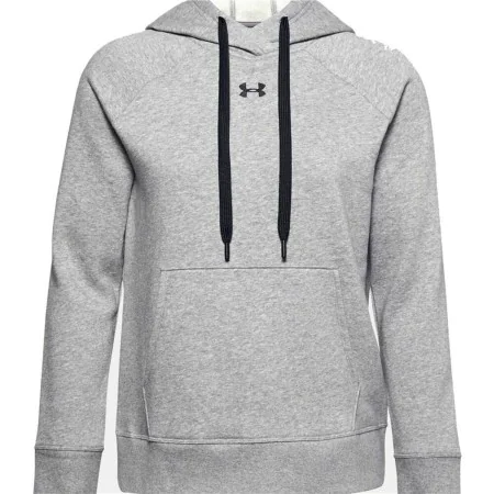 Polar com Capuz Mulher Under Armour Rival Cinzento de Under Armour, Mulher - Ref: S6448272, Preço: 37,11 €, Desconto: %