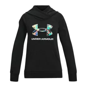 Camisola com Capuz Menina Under Armour Rival Preto de Under Armour, Menina - Ref: S6448947, Preço: 34,73 €, Desconto: %