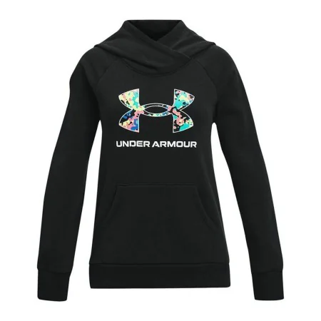 Felpa con Cappuccio da Bambina Under Armour Rival Nero di Under Armour, Bambina - Rif: S6448947, Prezzo: 34,73 €, Sconto: %