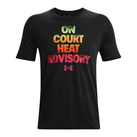 Camisola de Manga Curta Homem Under Armour Basketball Heat Preto de Under Armour, Homem - Ref: S6448956, Preço: 20,39 €, Desc...