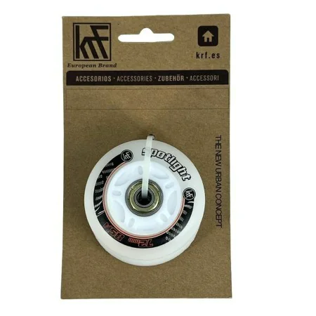 Wheels Spotlight LED KRF 72 MM White by KRF, Skateboard parts - Ref: S6449092, Price: 11,46 €, Discount: %