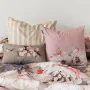 Set of cushion covers HappyFriday White peonies Multicolour 2 Pieces by HappyFriday, Cushion Covers - Ref: D1613792, Price: 1...