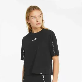 T-shirt à manches courtes femme Puma Tape Crop Noir de Puma, Femme - Réf : S6449797, Prix : 21,03 €, Remise : %