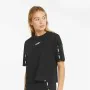 Camiseta de Manga Corta Mujer Puma Tape Crop Negro de Puma, Mujer - Ref: S6449797, Precio: 21,03 €, Descuento: %