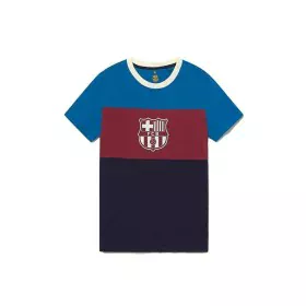 Maillot de Football à Manches Courtes pour Enfants F.C. Barcelona Rouge de F.C. Barcelona, Vêtements et accessoires - Réf : S...