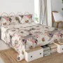 Drap HappyFriday White peonies Multicouleur 180 x 270 cm de HappyFriday, Draps et taies d'oreiller - Réf : D1613802, Prix : 3...