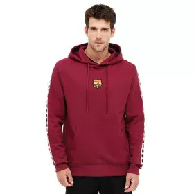 Felpa con Cappuccio Uomo F.C. Barcelona Rosso Granato di F.C. Barcelona, Abbigliamento e accessori - Rif: S6450792, Prezzo: 5...