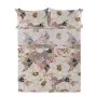 Top sheet HappyFriday White peonies Multicolour 160 x 270 cm by HappyFriday, Sheets and pillowcases - Ref: D1613806, Price: 3...