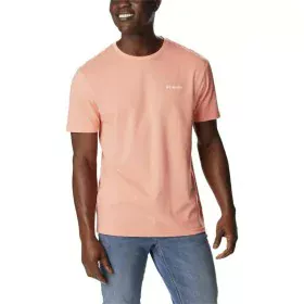 Men’s Short Sleeve T-Shirt Columbia North Cascades Salmon by Columbia, Men - Ref: S6452560, Price: 20,88 €, Discount: %