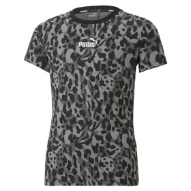 Camiseta de Manga Corta Infantil Puma Alpha AOP Negro de Puma, Niño - Ref: S6452568, Precio: 20,04 €, Descuento: %