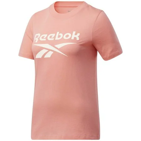 Camiseta de Manga Corta Mujer Reebok Identity Logo Rosa de Reebok, Mujer - Ref: S6452842, Precio: 20,21 €, Descuento: %