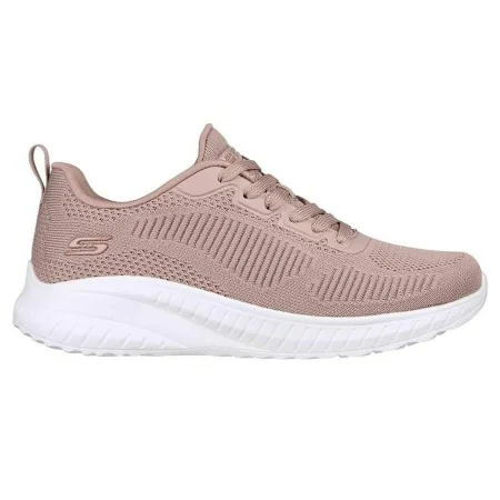 Chaussures de Running pour Adultes Skechers Bobs Sport Squad Rose Femme de Skechers, Femme - Réf : S6453334, Prix : 56,24 €, ...