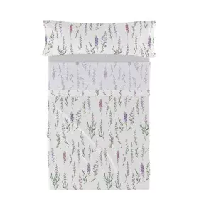 Jeu de draps HappyFriday Lavender Multicouleur Lit 1 persone de HappyFriday, Draps et taies d'oreiller - Réf : D1613836, Prix...