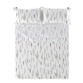 Jeu de draps HappyFriday Lavender Multicouleur Lit king size de HappyFriday, Draps et taies d'oreiller - Réf : D1613838, Prix...