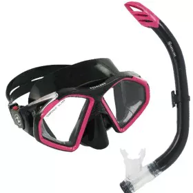 Óculos de Mergulho com Tubo Aqua Lung Sport Hawkeye Preto Cinzento de Aqua Lung Sport, Snorkels - Ref: S6457817, Preço: 31,44...