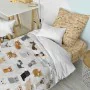 Juego de funda nórdica HappyFriday Mr Fox Cats Multicolor Cama de 80 2 Piezas de HappyFriday, Edredones y fundas para edredón...