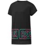 T-shirt à manches courtes femme Reebok Dance Girls Squad Noir de Reebok, Femme - Réf : S6464783, Prix : 19,30 €, Remise : %