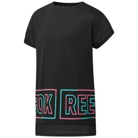 Camiseta de Manga Corta Mujer Reebok Dance Girls Squad Negro de Reebok, Mujer - Ref: S6464783, Precio: 19,30 €, Descuento: %