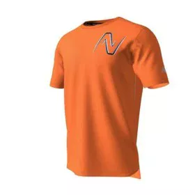 Camiseta de Manga Corta Hombre New Balance GR Impact Run Naranja de New Balance, Hombre - Ref: S6464787, Precio: 43,75 €, Des...