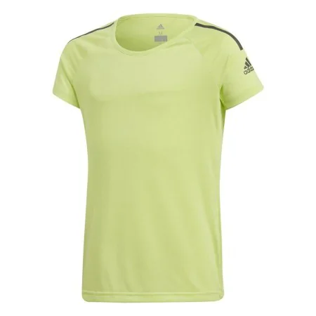 T shirt à manches courtes Enfant Adidas Training Cool tee Vert citron de Adidas, Garçon - Réf : S6464789, Prix : 20,84 €, Rem...