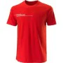 Camisola de Manga Curta Homem Wilson Team II Teach Vermelho de Wilson, Homem - Ref: S6464795, Preço: 29,15 €, Desconto: %