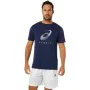 Camisola de Manga Curta Homem Asics Court Azul de Asics, Homem - Ref: S6464837, Preço: 22,41 €, Desconto: %