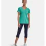 Women’s Short Sleeve T-Shirt Under Armour Tech SSV Solid Aquamarine by Under Armour, Women - Ref: S6464842, Price: 23,24 €, D...