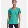 Camiseta de Manga Corta Mujer Under Armour Tech SSV Solid Aguamarina de Under Armour, Mujer - Ref: S6464842, Precio: 23,24 €,...