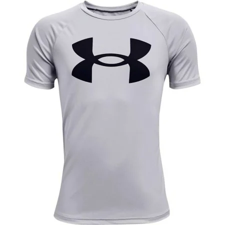 Maglia a Maniche Corte per Bambini Under Armour Tech Big Logo Grigio di Under Armour, Bambino - Rif: S6464848, Prezzo: 19,29 ...