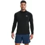 Men’s Long Sleeve T-Shirt Under Armour STR Zip Black by Under Armour, Men - Ref: S6464849, Price: 47,61 €, Discount: %