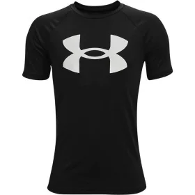 Camisola de Manga Curta Infantil Under Armour Tech Big Logo Preto de Under Armour, Menino - Ref: S6464855, Preço: 19,29 €, De...