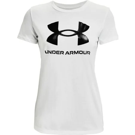 Camiseta de Manga Corta Mujer Under Armour Sportstyle Blanco de Under Armour, Mujer - Ref: S6464857, Precio: 21,60 €, Descuen...