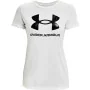 Maglia a Maniche Corte Donna Under Armour Sportstyle Bianco di Under Armour, Donna - Rif: S6464857, Prezzo: 21,60 €, Sconto: %