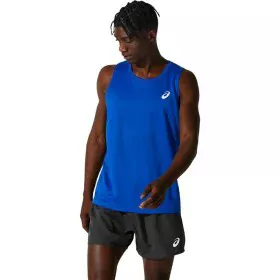 Maglia Smanicata da Uomo Asics Core Singlet Azzurro di Asics, Uomo - Rif: S6464969, Prezzo: 21,91 €, Sconto: %