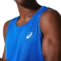 Ärmelloses Herren-T-Shirt Asics Core Singlet Blau von Asics, Herren - Ref: S6464969, Preis: 21,91 €, Rabatt: %