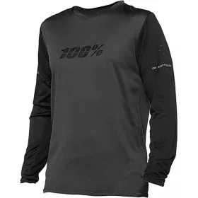 Men’s Long Sleeve T-Shirt 100 % Ridecamp Black Cycling by 100 %, Men - Ref: S6464970, Price: 48,48 €, Discount: %