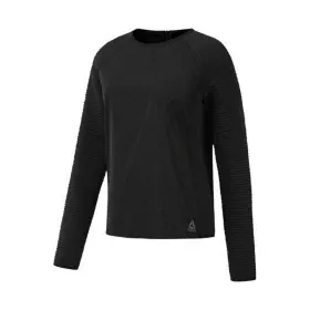 Women’s Long Sleeve T-Shirt Reebok Thermowarm Deltapeak Black by Reebok, Women - Ref: S6464977, Price: 67,03 €, Discount: %