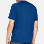 Maglia a Maniche Corte Uomo Under Armour Tech 2.0 Azzurro di Under Armour, Uomo - Rif: S6464978, Prezzo: 26,29 €, Sconto: %