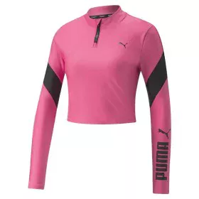 Camisola de Manga Comprida Mulher Puma Rosa Choque de Puma, Mulher - Ref: S6465002, Preço: 36,28 €, Desconto: %