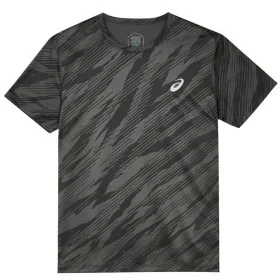 Men’s Short Sleeve T-Shirt Asics All Over Print Black by Asics, Men - Ref: S6465003, Price: 30,69 €, Discount: %