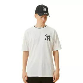 Camiseta de Manga Corta Hombre New Era Blanco de New Era, Hombre - Ref: S6465006, Precio: 27,68 €, Descuento: %