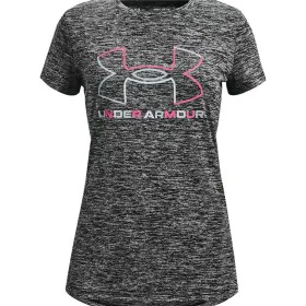 Maglia a Maniche Corte per Bambini Under Armour Grigio scuro di Under Armour, Bambina - Rif: S6465007, Prezzo: 18,43 €, Scont...