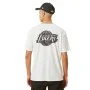 Men’s Short Sleeve T-Shirt New Era Lakers White by New Era, Men - Ref: S6465010, Price: 27,68 €, Discount: %