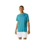 Camiseta de Manga Corta Hombre Asics Court Azul de Asics, Hombre - Ref: S6465014, Precio: 26,16 €, Descuento: %