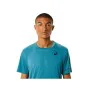 Camisola de Manga Curta Homem Asics Court Azul de Asics, Homem - Ref: S6465014, Preço: 26,16 €, Desconto: %