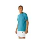 Camisola de Manga Curta Homem Asics Court Azul de Asics, Homem - Ref: S6465014, Preço: 26,16 €, Desconto: %