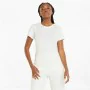 Camisola de Manga Curta Mulher Puma Branco de Puma, Mulher - Ref: S6465016, Preço: 22,80 €, Desconto: %