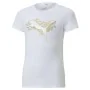 Camiseta de Manga Corta Infantil Puma Alpha Blanco de Puma, Niña - Ref: S6465023, Precio: 15,28 €, Descuento: %