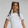 T shirt à manches courtes Enfant Puma Alpha Blanc de Puma, Fille - Réf : S6465023, Prix : 15,28 €, Remise : %